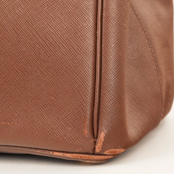 Prada Galleria Medium Brown Saffiano Leather Tote - Picture 8 of 15